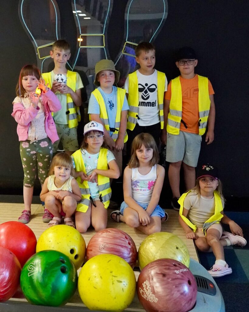 Dzieci w trakcie mini kolonii