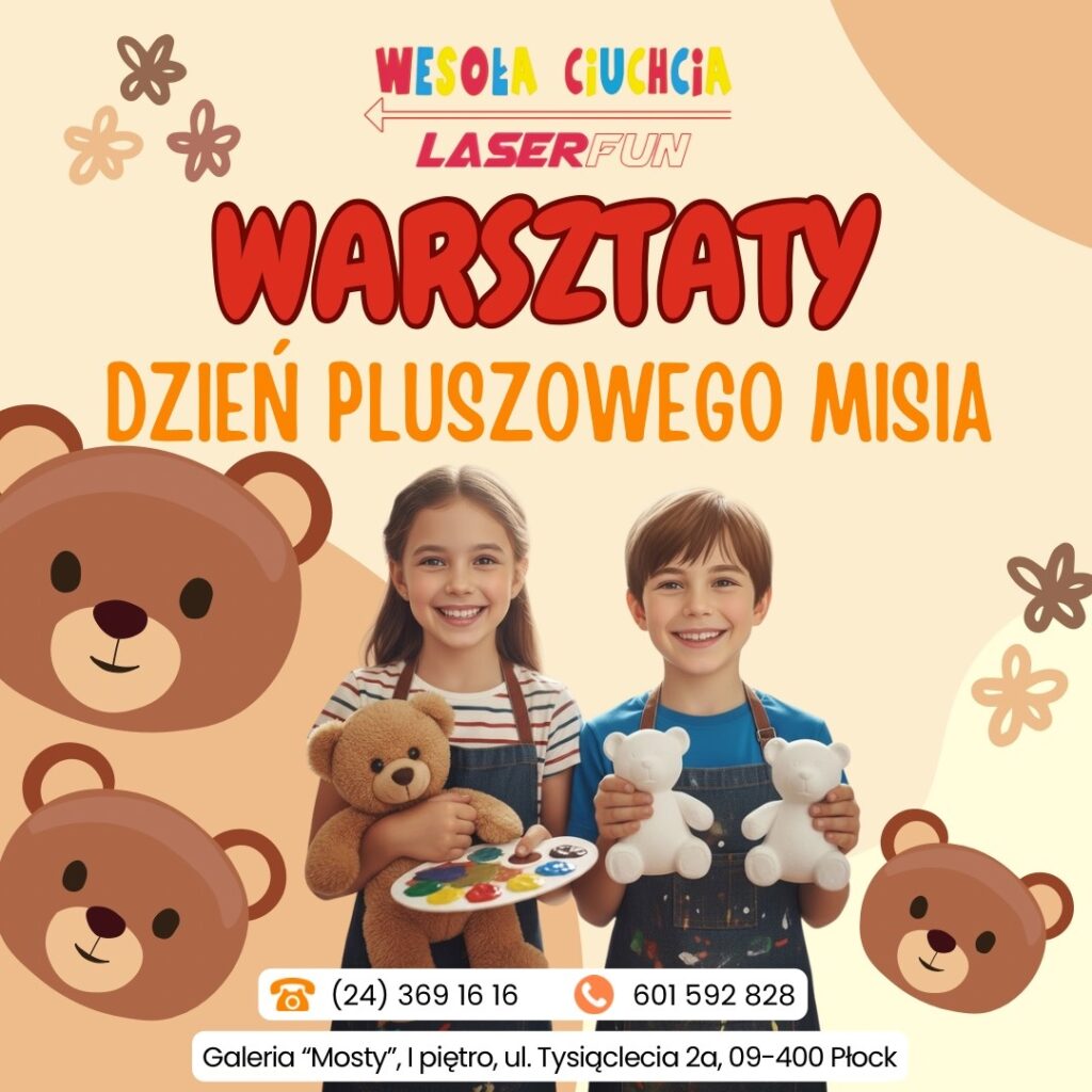 Warsztaty z okazji Dnia Pluszowego Misia